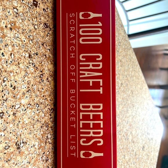 100 Craft Beers Scratch Off Bucket List Poster New in Box - Picture 2 of 5
